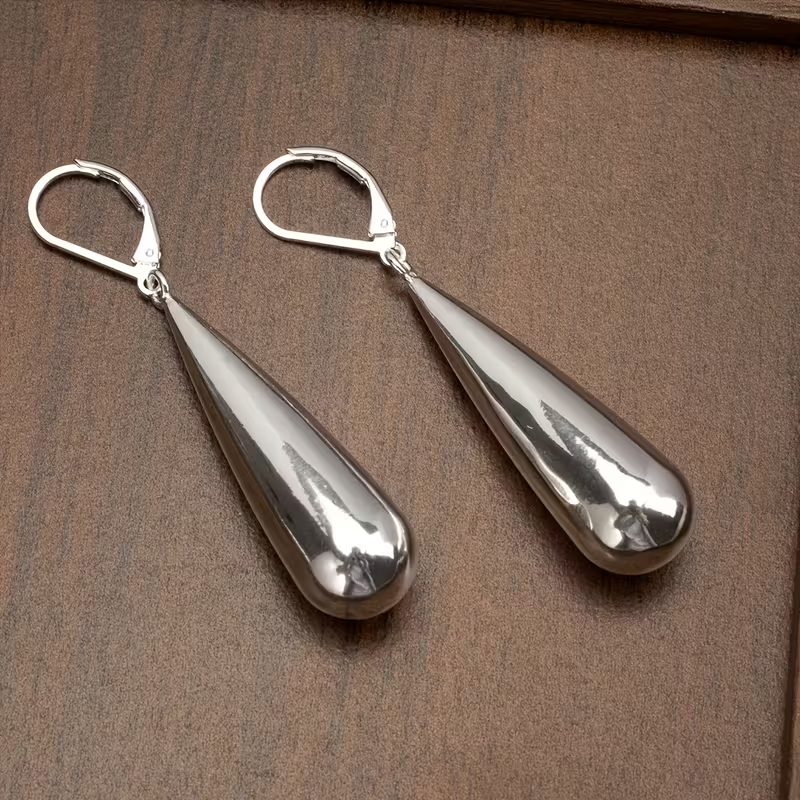 Jeanie - Teardrop Dangle Earrings