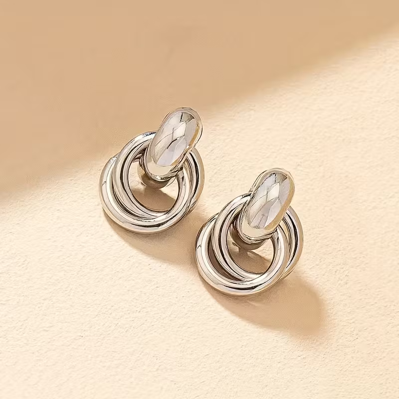 Nina - Luxury Gold Hoop Earrings