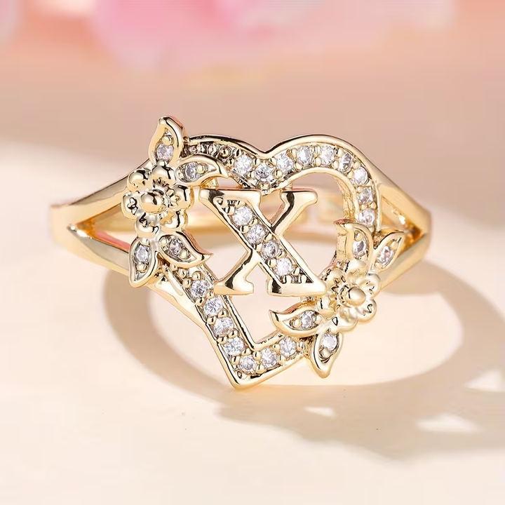 Karla - Golden Luxury Adjustable Cuff Ring