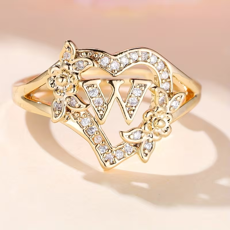 Karla - Golden Luxury Adjustable Cuff Ring