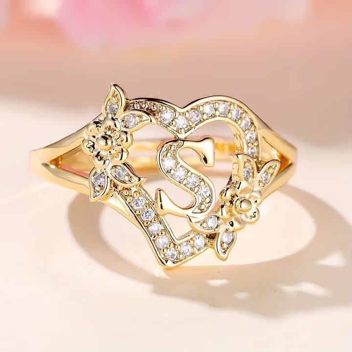 Karla - Golden Luxury Adjustable Cuff Ring