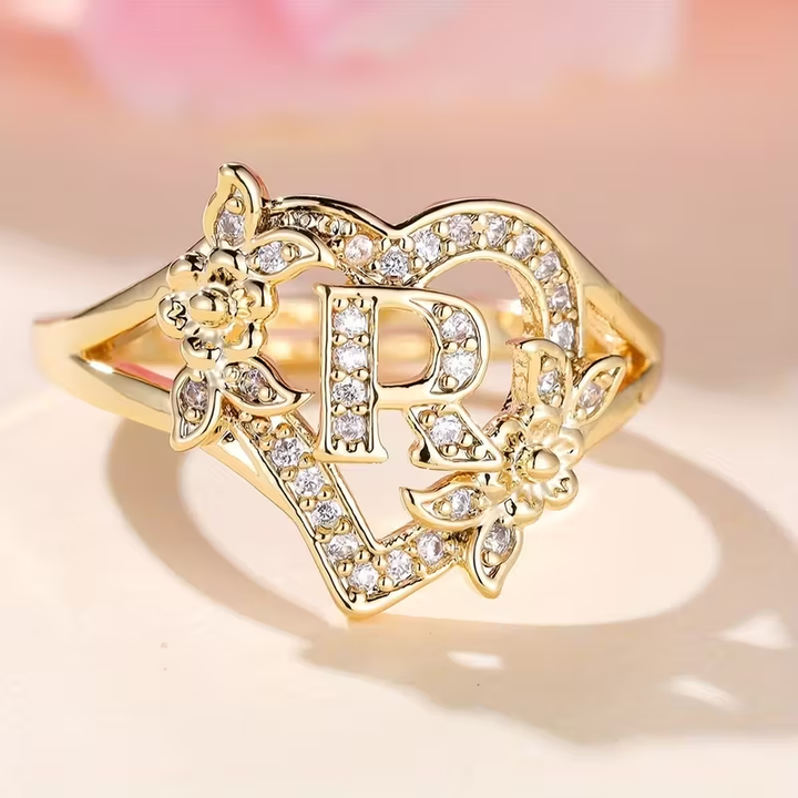 Karla - Golden Luxury Adjustable Cuff Ring