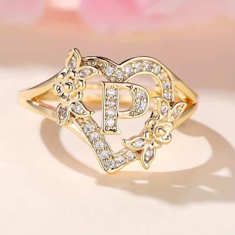 Karla - Golden Luxury Adjustable Cuff Ring