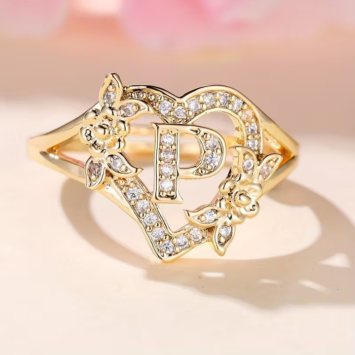 Karla - Golden Luxury Adjustable Cuff Ring