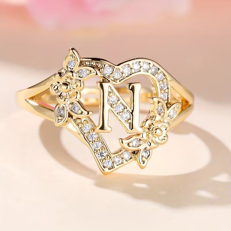 Karla - Golden Luxury Adjustable Cuff Ring