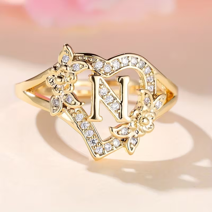 Karla - Golden Luxury Adjustable Cuff Ring