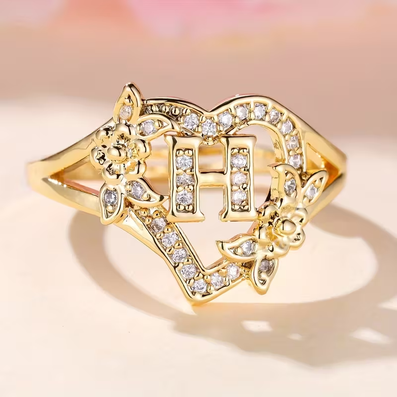 Karla - Golden Luxury Adjustable Cuff Ring