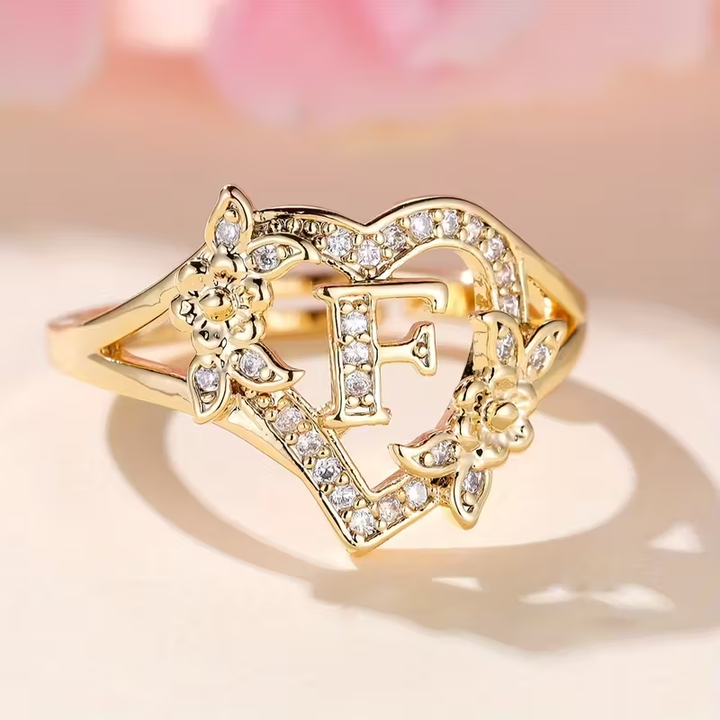 Karla - Golden Luxury Adjustable Cuff Ring