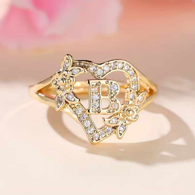 Karla - Golden Luxury Adjustable Cuff Ring