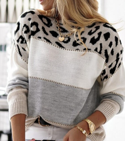 Cherra - Leopard Sweater