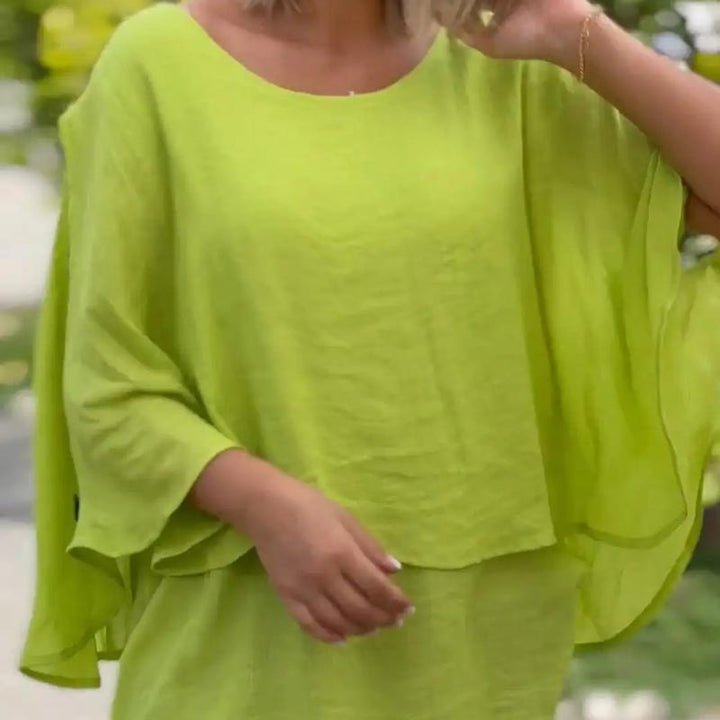 Lumiere - Breezy Layered Top