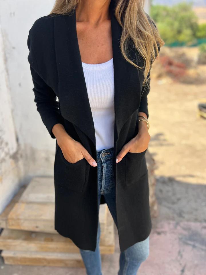 Adalise - Elegant Longline Cardigan