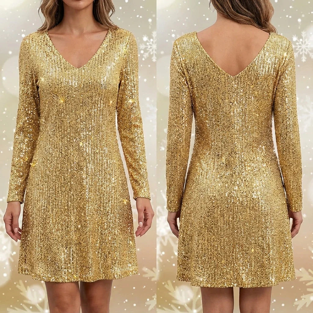 Celine - Sequin Mini Dress