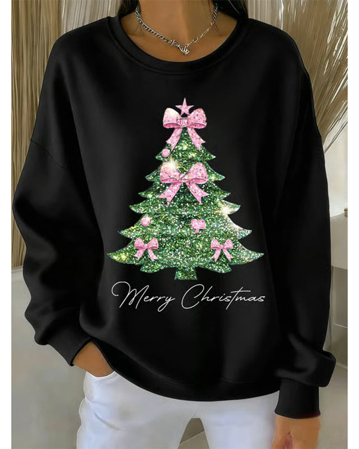 Aira - Festive Holiday Printed Long Sleeve