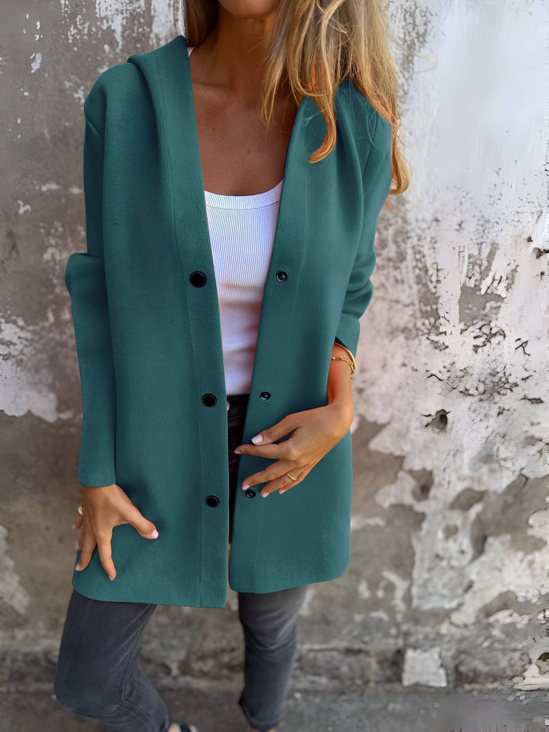 Lyria - Hooded Casual Coat