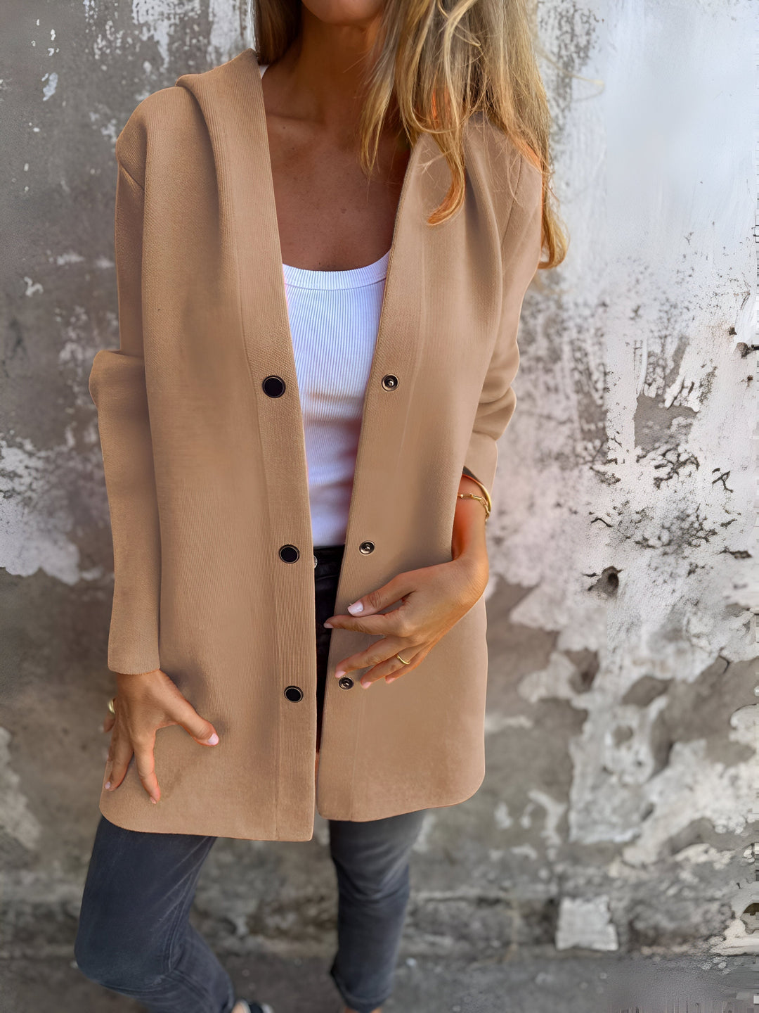 Lyria - Hooded Casual Coat