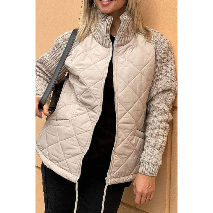 Quinn - Quilted Warm Hybrid Jacket
