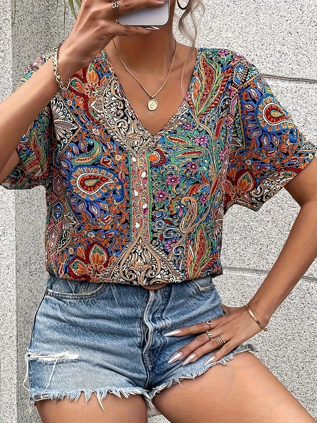 Shane - Boho Chic Blouse