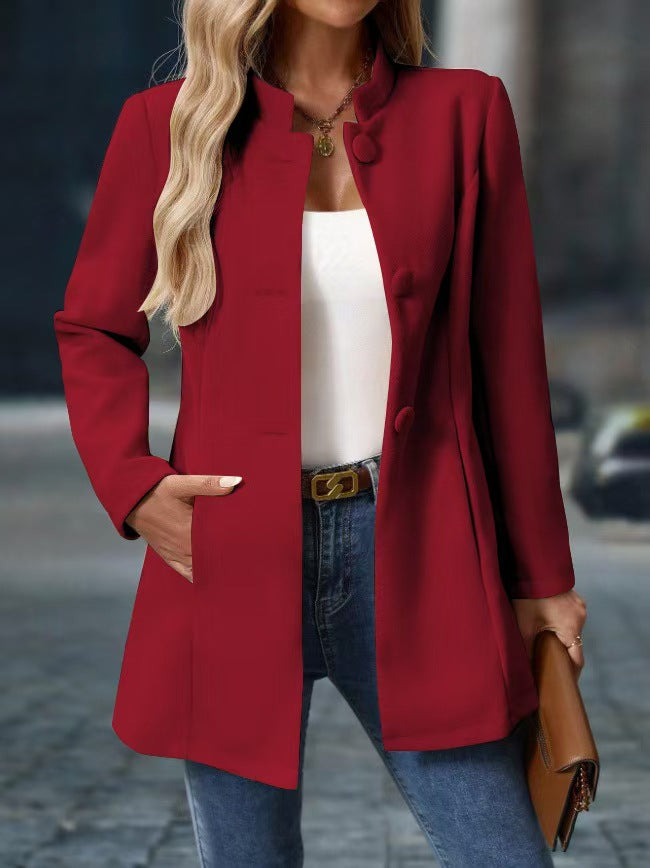 Clarissa - Polished Button Jacket