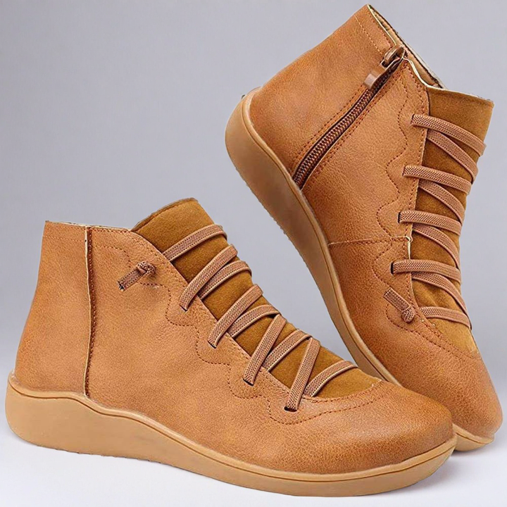 Barbra - Lace-Up Ankle Boots