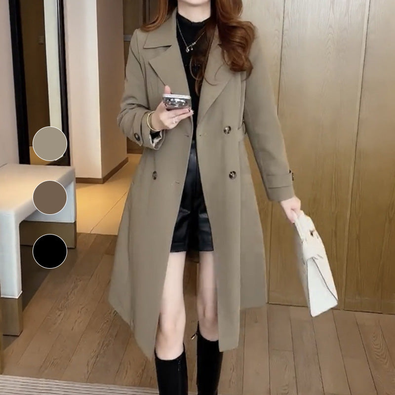 Audrina - Elegant Longline Coat