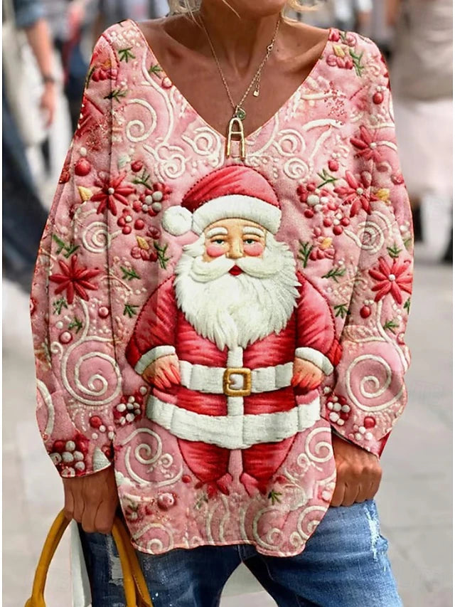 Viviene - Christmas Printed Sweater