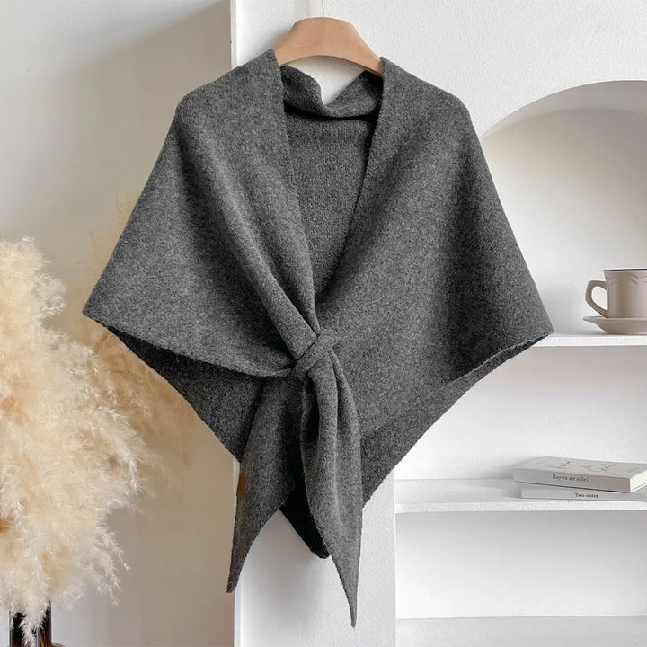 Celeste - Soft Tie Front Shawl