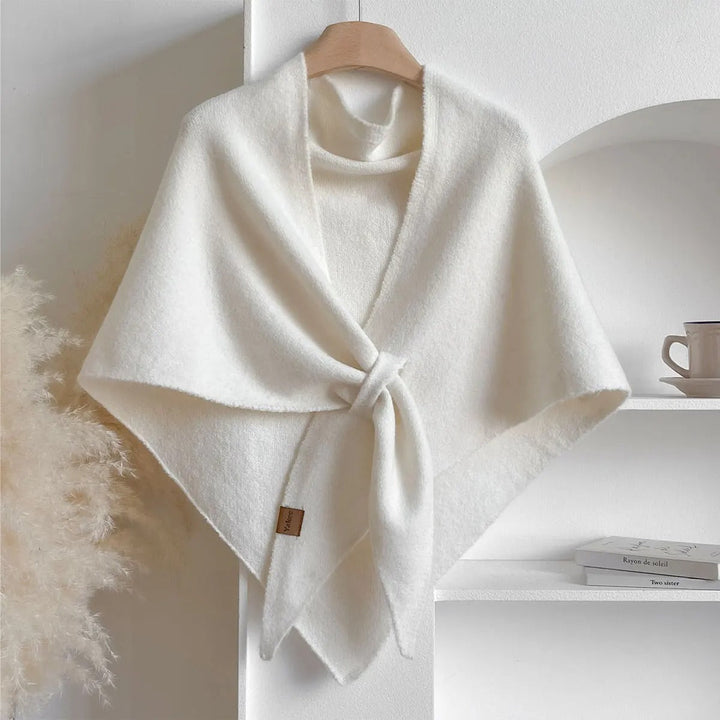 Celeste - Soft Tie Front Shawl