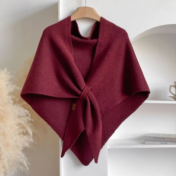 Celeste - Soft Tie Front Shawl