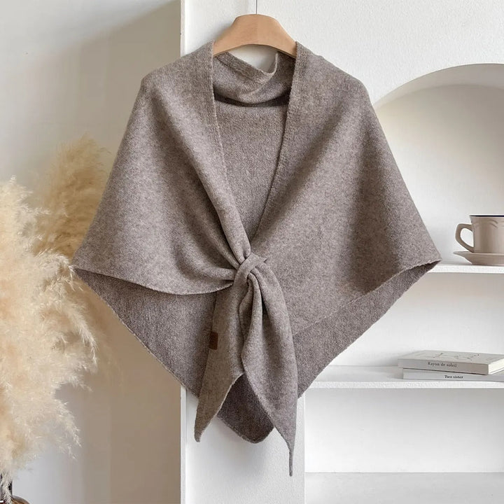 Celeste - Soft Tie Front Shawl