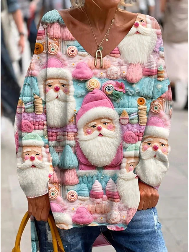 Viviene - Christmas Printed Sweater