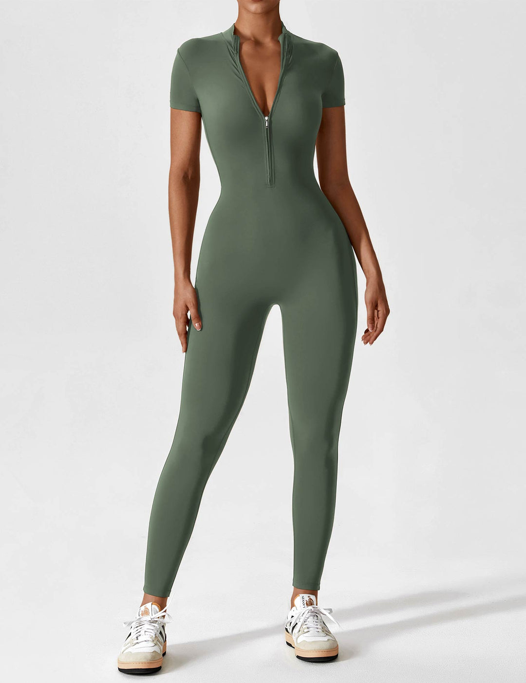 Anna -  Zipper Jumpsuit
