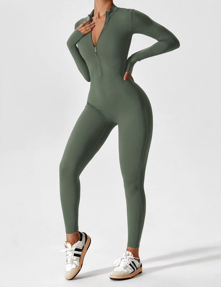 Anna -  Zipper Jumpsuit
