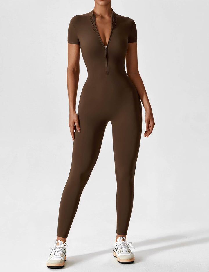 Anna -  Zipper Jumpsuit